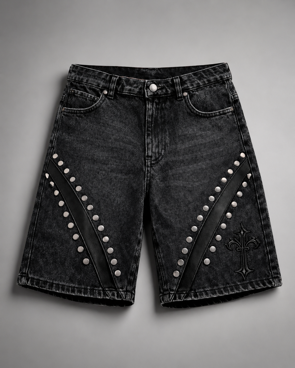 Obsidian Stud Shorts