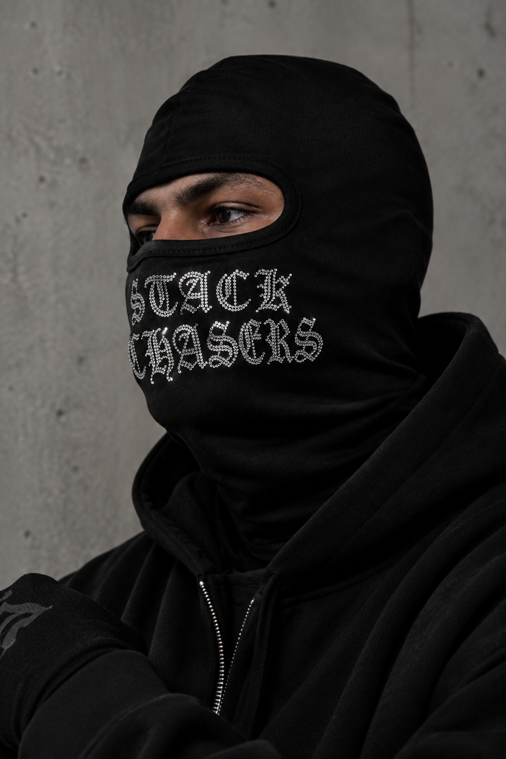 Rhinestone Ski Mask